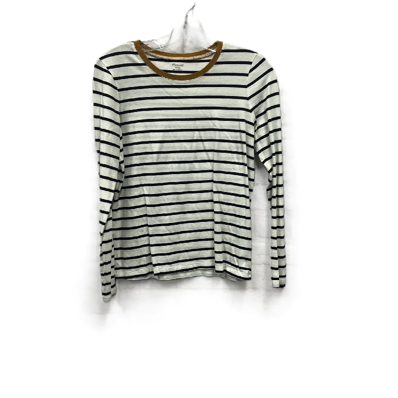 women's tops for cozy nights inTop Long Sleeve By Madewell In Cream, Size: Xs