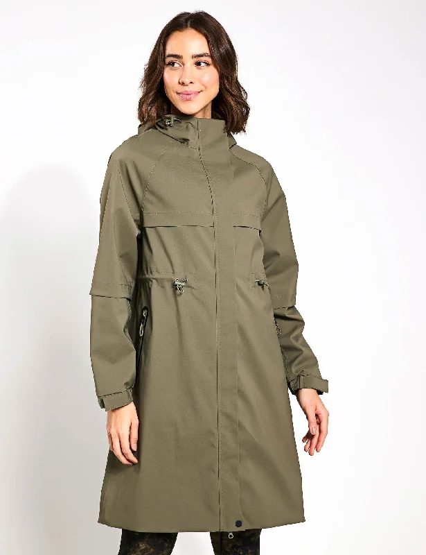 women's coats for maternity wearStormwear Ultra Waterproof Hooded Parka - Dark Khaki