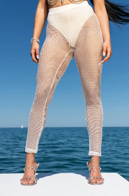 ROWDY FISHNET LEGGING