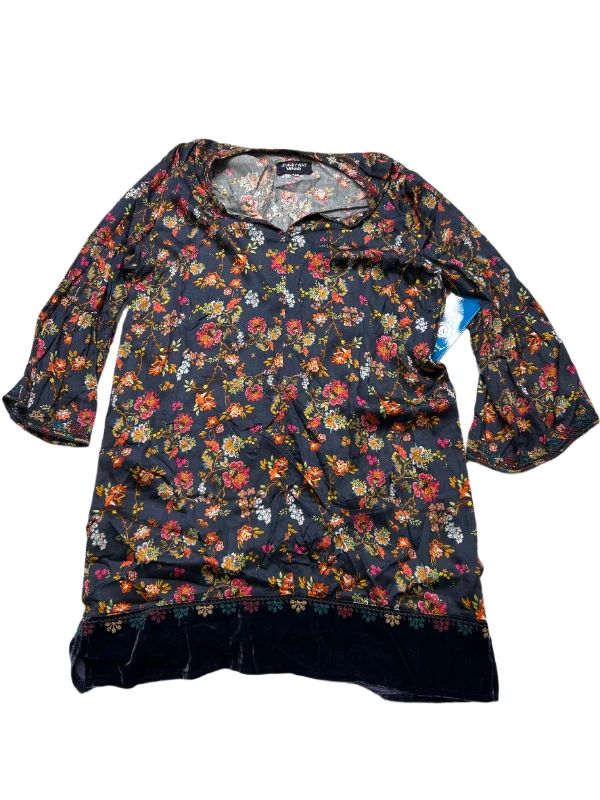 women's tops for those who love bold and vibrant colorsTop Long Sleeve Designer By Johnny Was In Floral, Size: M