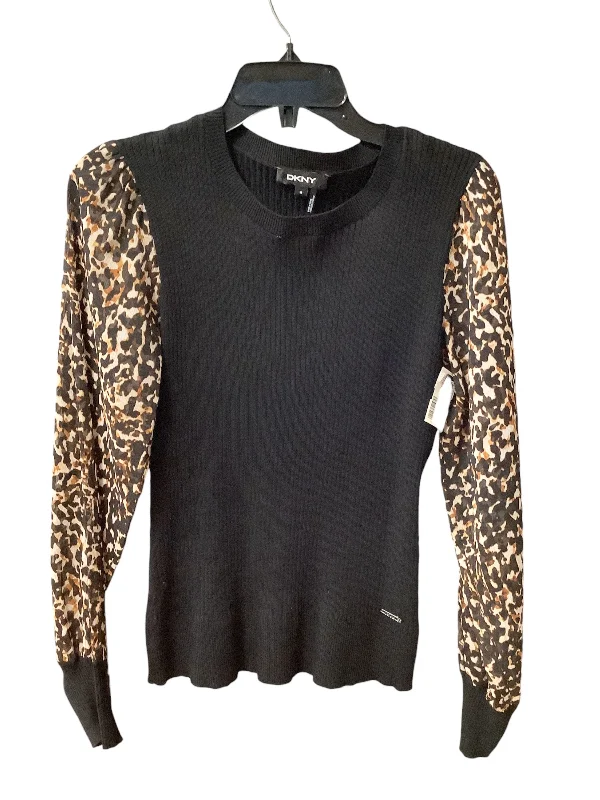 women's tops for everyday eleganceTop Long Sleeve By Dkny In Black, Size: M