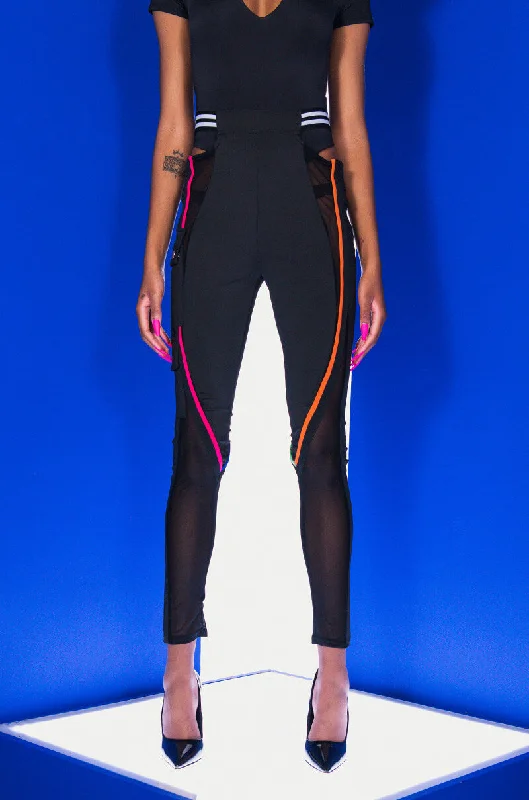 PUT IN WORK MESH PANEL CUTOUT LEGGING