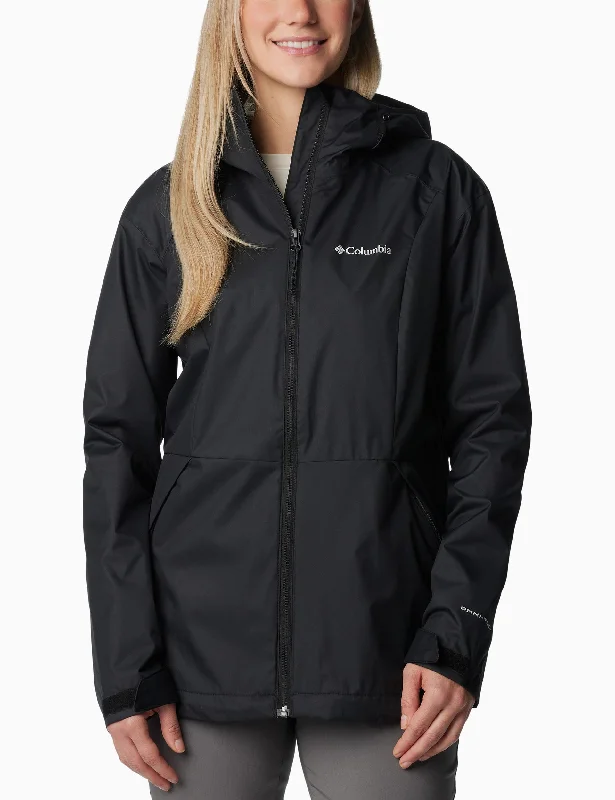 women's coats for city wearInner Limits III Waterproof Jacket - Black