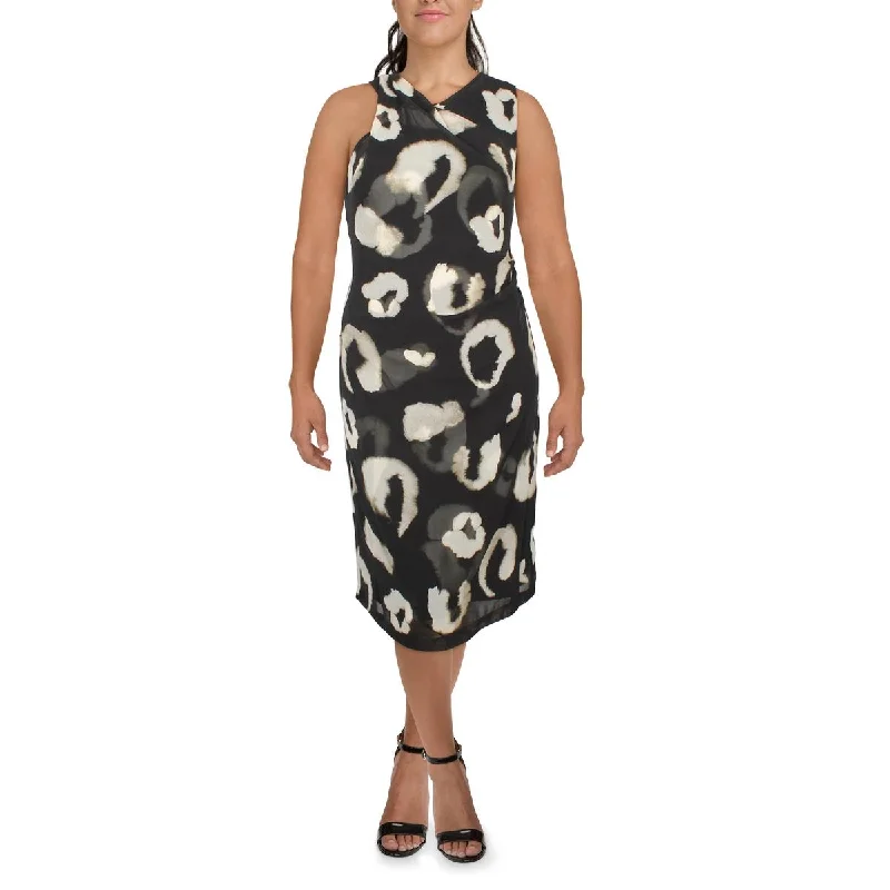 Ball Gown DressDKNY Womens Semi-Formal Midi Shift Dress