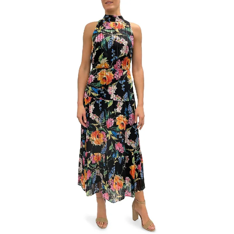 women's mother of the bride dressesSam Edelman Womens Floral Calf Midi Dress