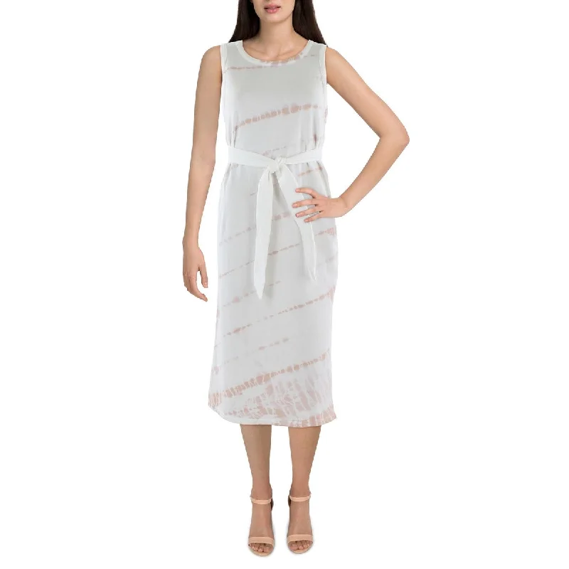 women's high-end dressesSplendid Womens Daytime Midi T-Shirt Dress