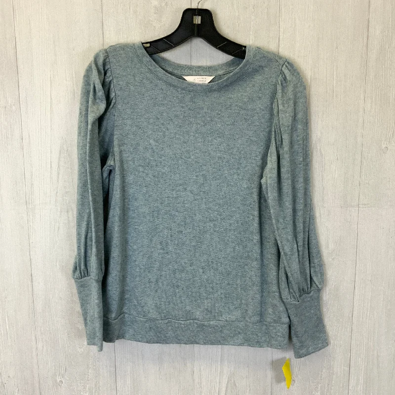 women's tops for those who want to stay on top of the latest fashion trends and wear pieces that are both stylish and on-trendTop Long Sleeve By Lc Lauren Conrad In Aqua, Size: M