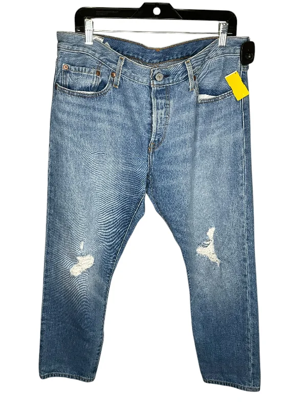 women's denim jeans for apple-shaped bodiesJeans Boyfriend By Levis In Blue, Size: 30