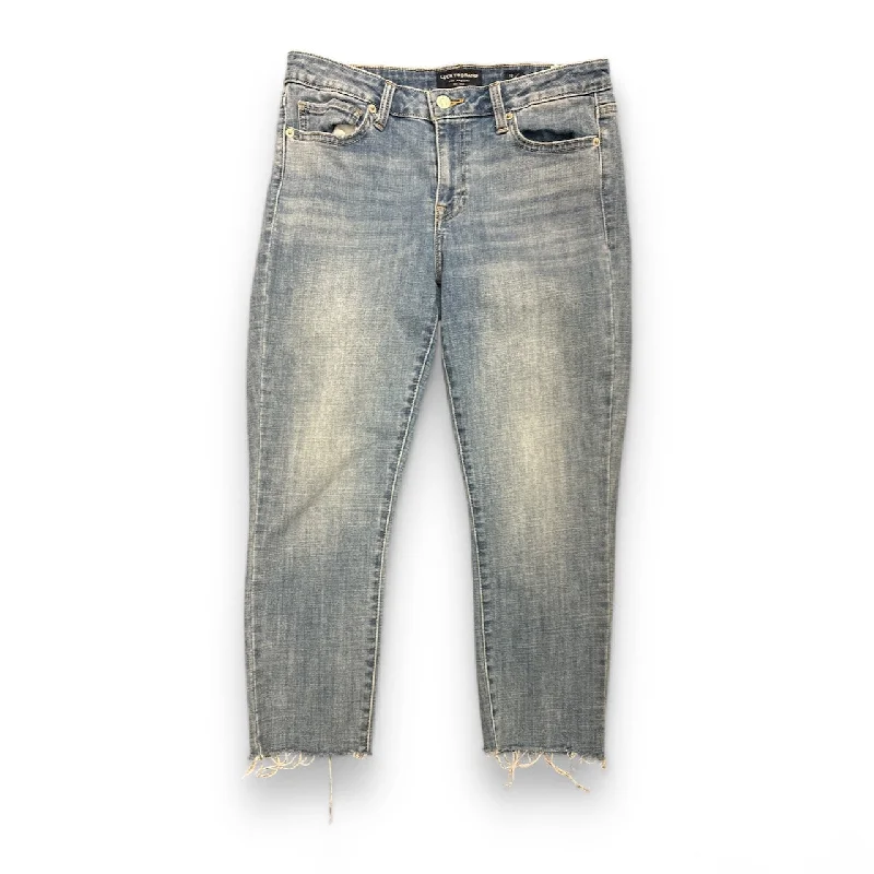 women's denim jeans for a stylish outfitJeans Straight By Lucky Brand In Blue Denim, Size: 10