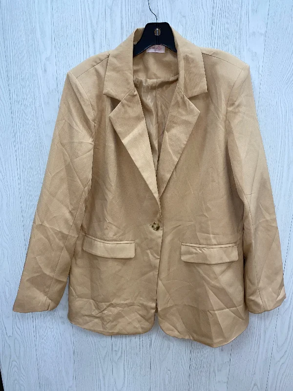 women's coats for apple-shaped bodiesBlazer By Pink Lily  Size: Xl