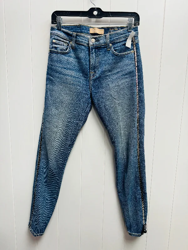 women's grey denim jeansJeans Skinny By 7 For All Mankind In Blue Denim, Size: 4