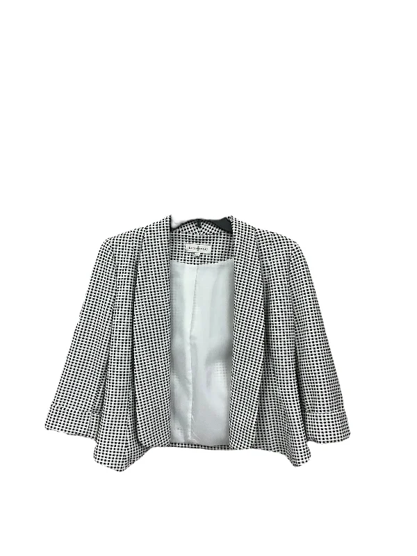 women's tops for evening soireesBlouse 3/4 Sleeve By Clothes Mentor In Black & White, Size: S