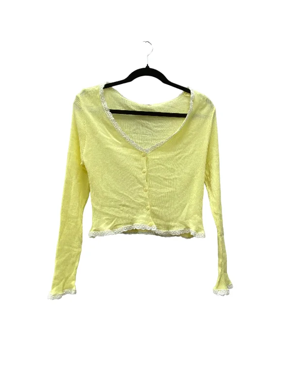 women's tops for those who want to elevate their everyday wear with chic and elegant piecesBlouse Long Sleeve By Clothes Mentor In Yellow, Size: Xs