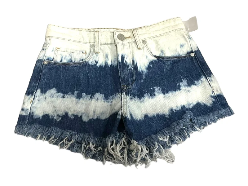 women's vintage shortsBlue & White Shorts Blanknyc, Size 24