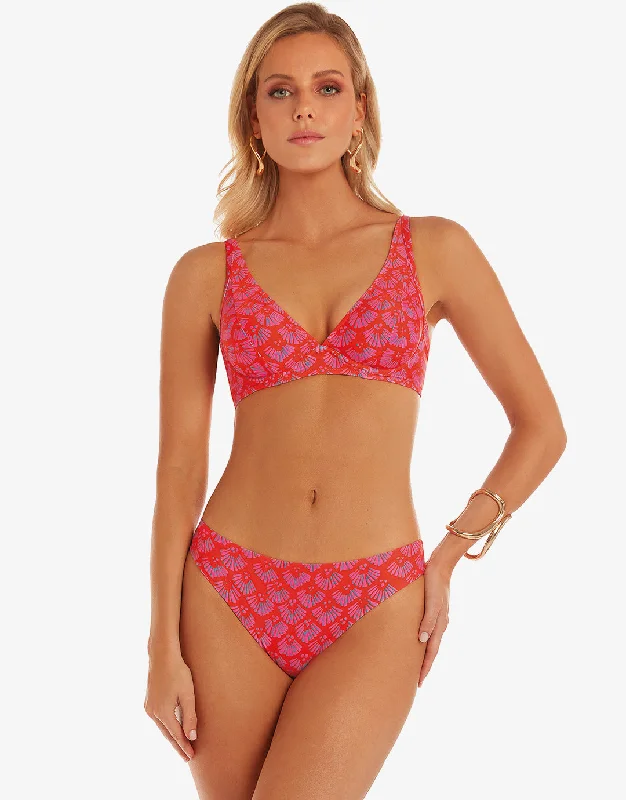 One-Piece Female SwimwearIndian Underwired Triangle Bikini Set