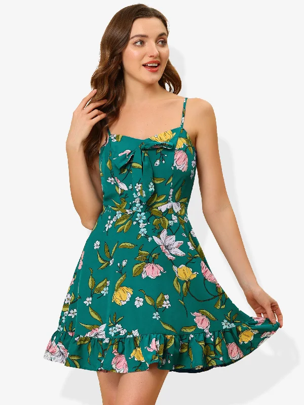 Peacock Blue Floral