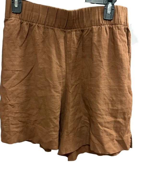 women's solid-color shortsBrown Shorts Gap, Size M