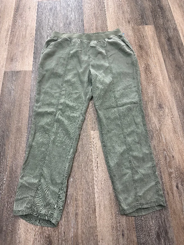 women's patterned pantsGreen Pants Cargo & Utility Faherty, Size Xl