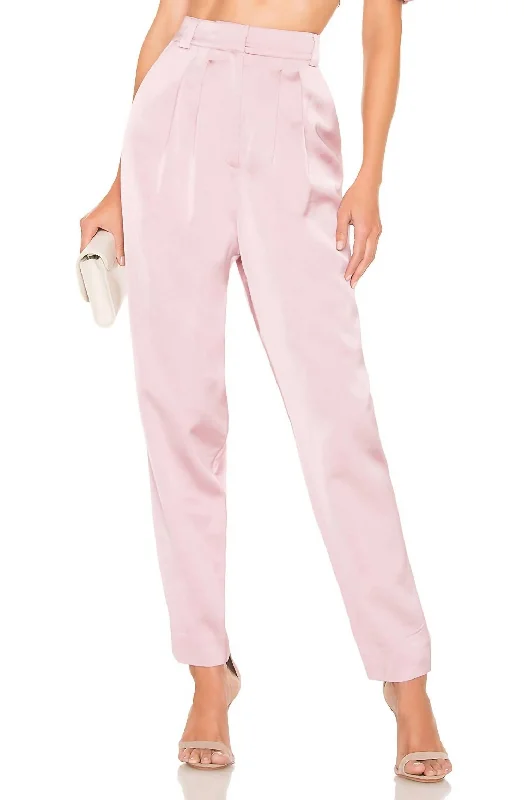 women's mid-rise pantsLennox Pant In Dusty Rose