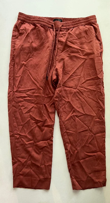 women's flare pantsPink Pants Ankle Banana Republic, Size L