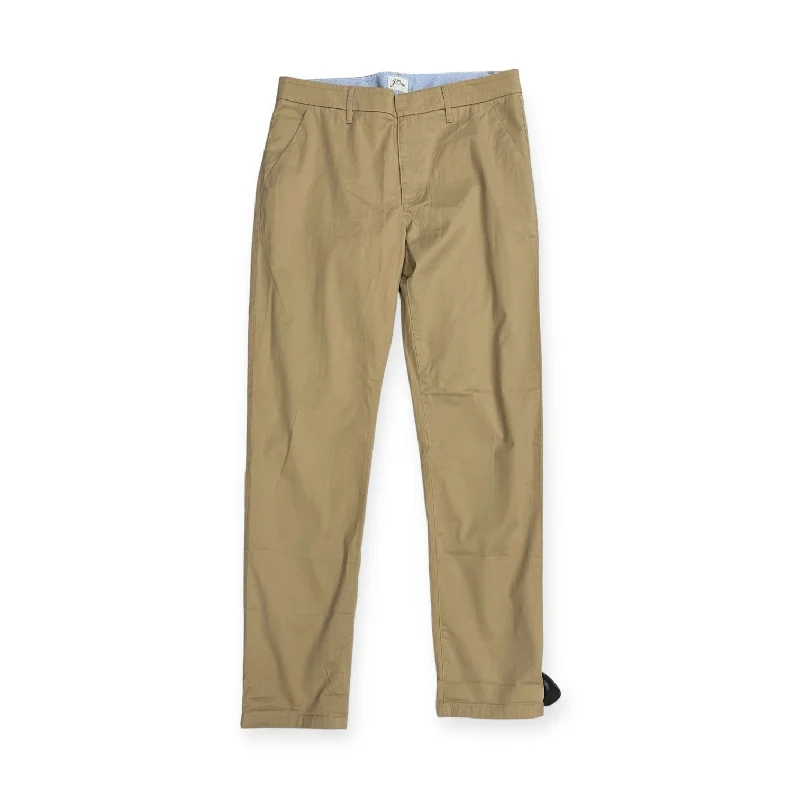 women's relaxed-fit pantsTan Pants Chinos & Khakis J. Crew, Size 29