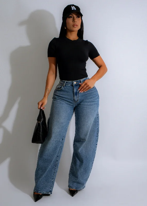 Halter DressVintage Horizon Barrel Jeans Denim