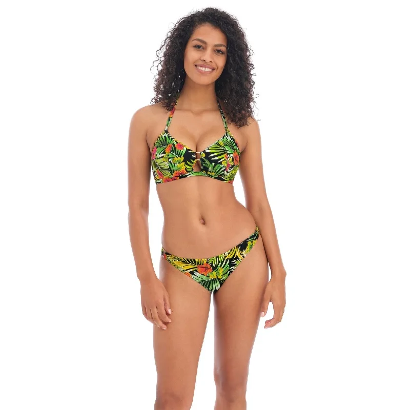 Quick-Dry Female SwimwearMaui Daze UW High Apex Bikini Swim Top Multi- AS201313