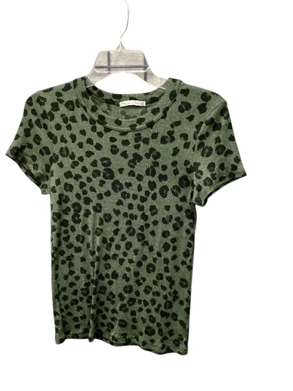 women's tops for mixing and matching with different bottomsTop Short Sleeve By Michael Stars In Green, Size: Onesize