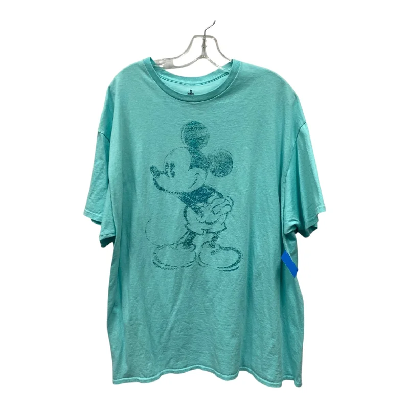 women's tops for maximalist fashion loversTop Ss By Disney Store In Blue, Size:1X